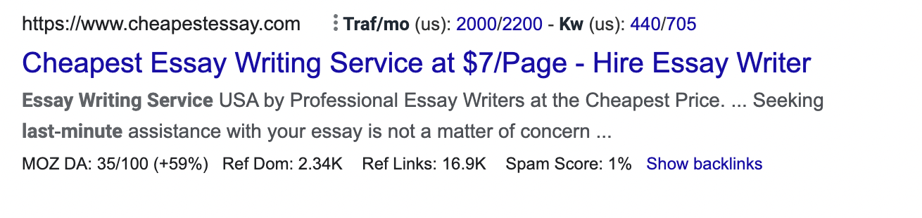 Cheap urgent essay writing service